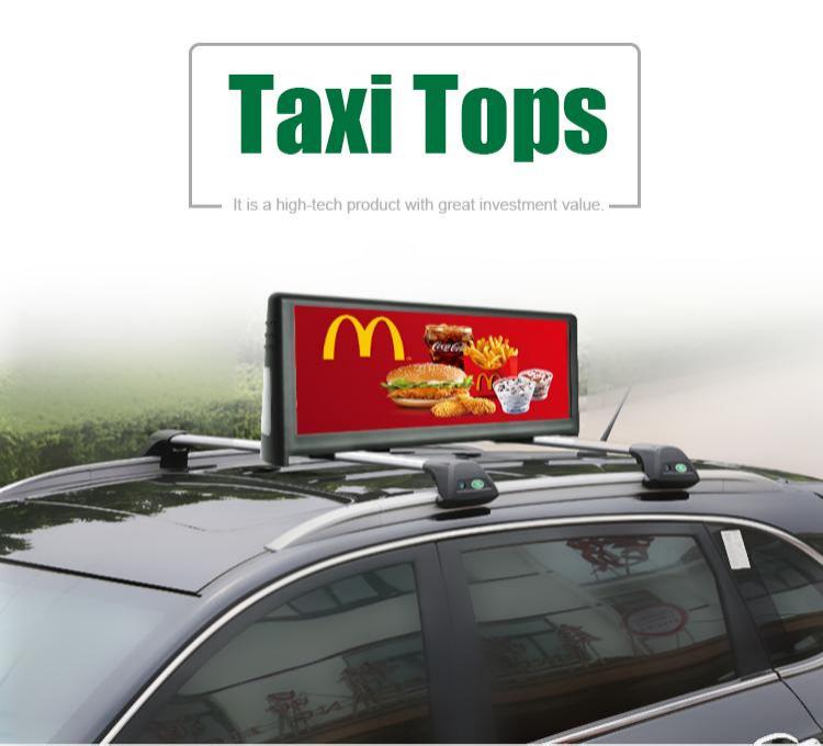 display led superior de táxi