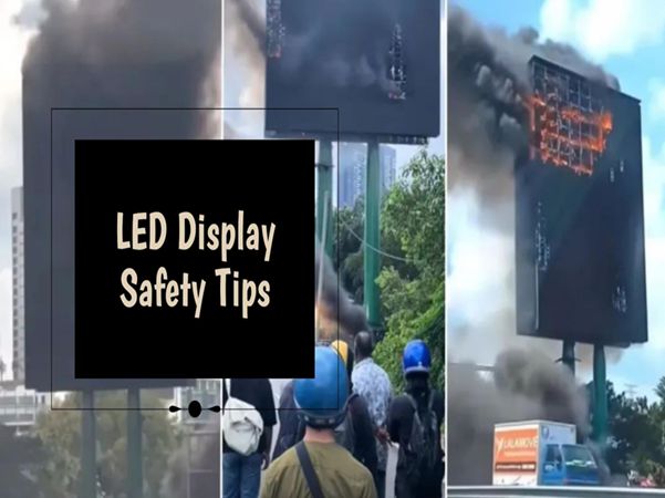 Como ocorrem acidentes com telas de LED, como manter a tela de LED segura e encontrar as melhores soluções de telas?
